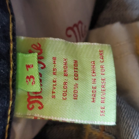 Miss Me embroidered jeans size 31 - Picture 6 of 6